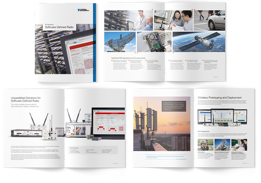 Collateral Software Defined Radio Brochure